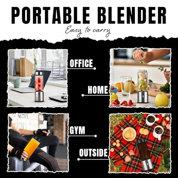 USB rechargeable mini juicer and blender