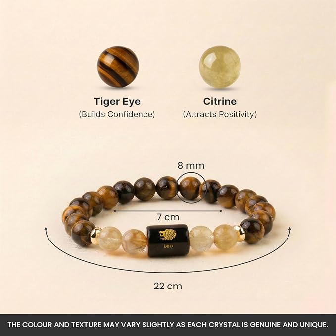 Astrotalk Zodiac Crystal Bracelet (Rashi)