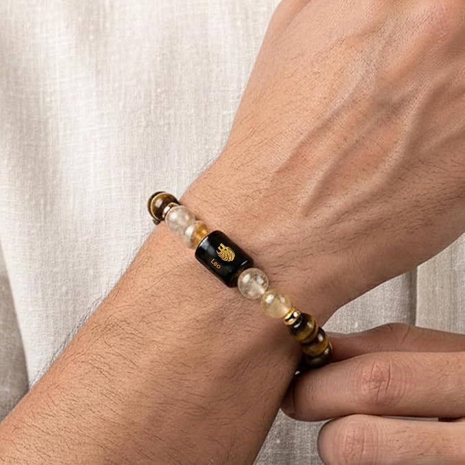 Astrotalk Zodiac Crystal Bracelet (Rashi)